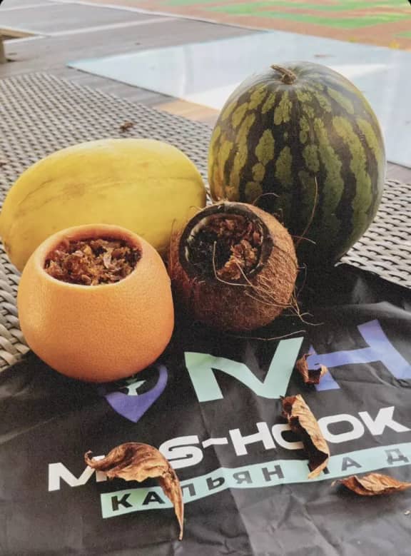 забитые фрукты